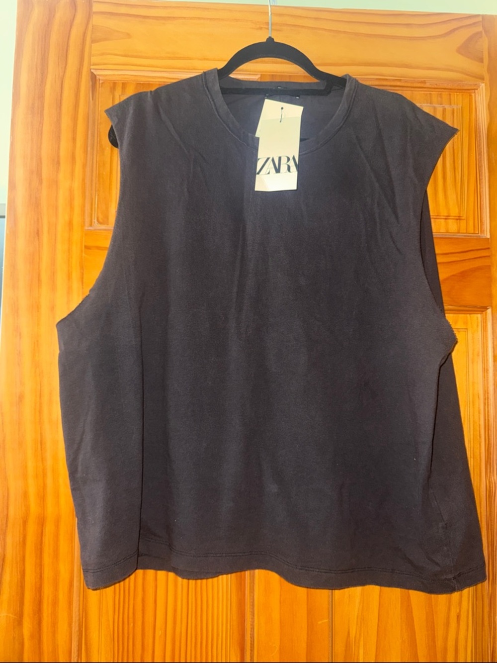 NWT MENS Zara Sleeveless Boxy Tank